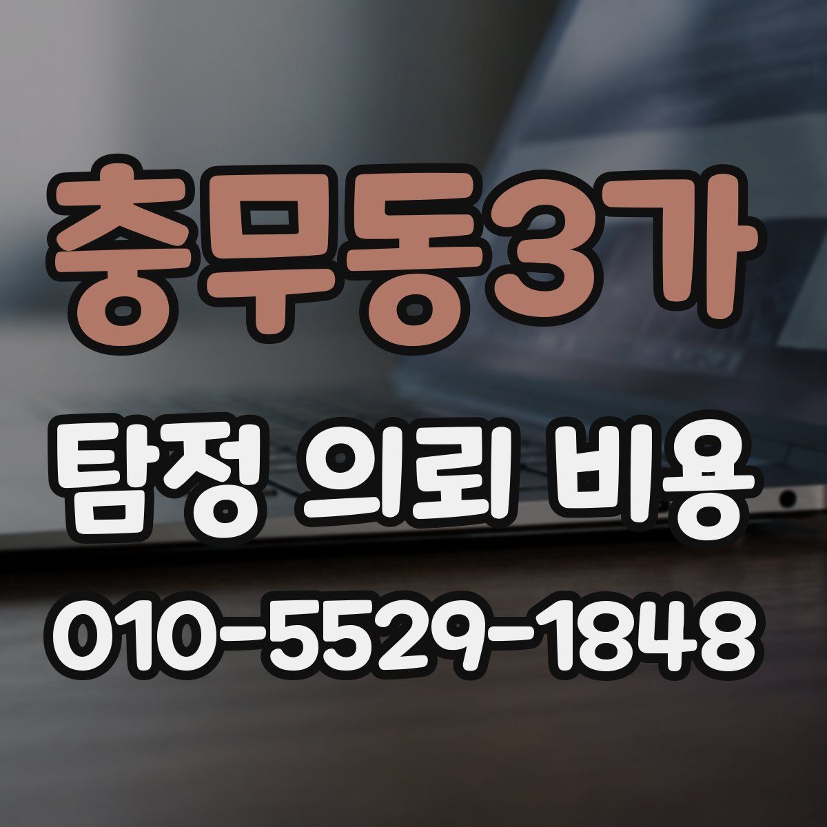 충무동3가 탐정 의뢰 비용