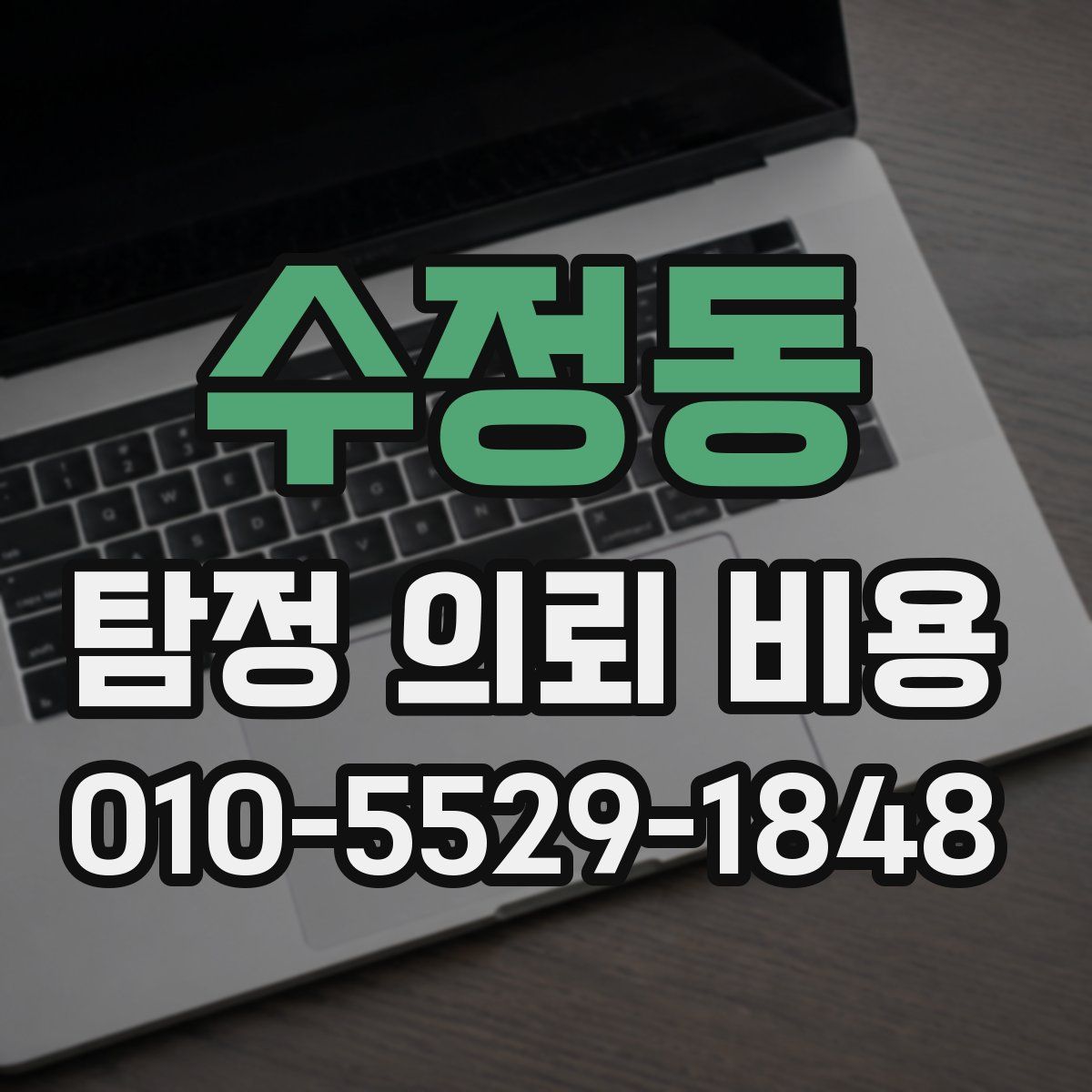 수정동 탐정 의뢰 비용