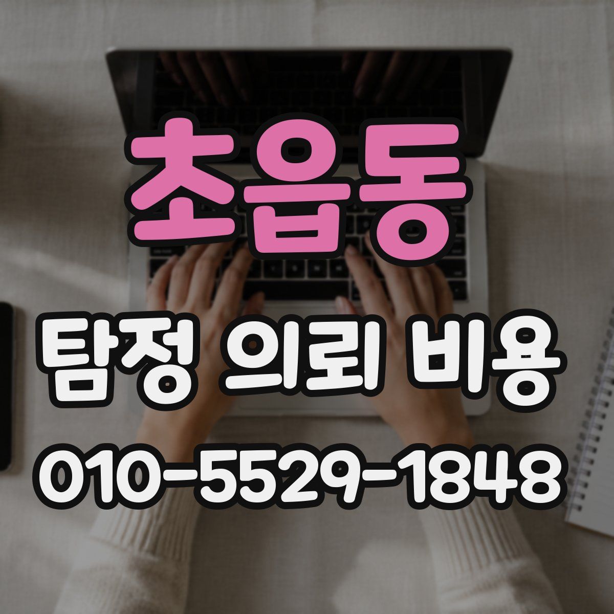 초읍동 탐정 의뢰 비용