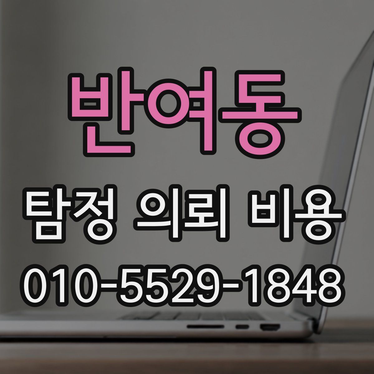 반여동 탐정 의뢰 비용