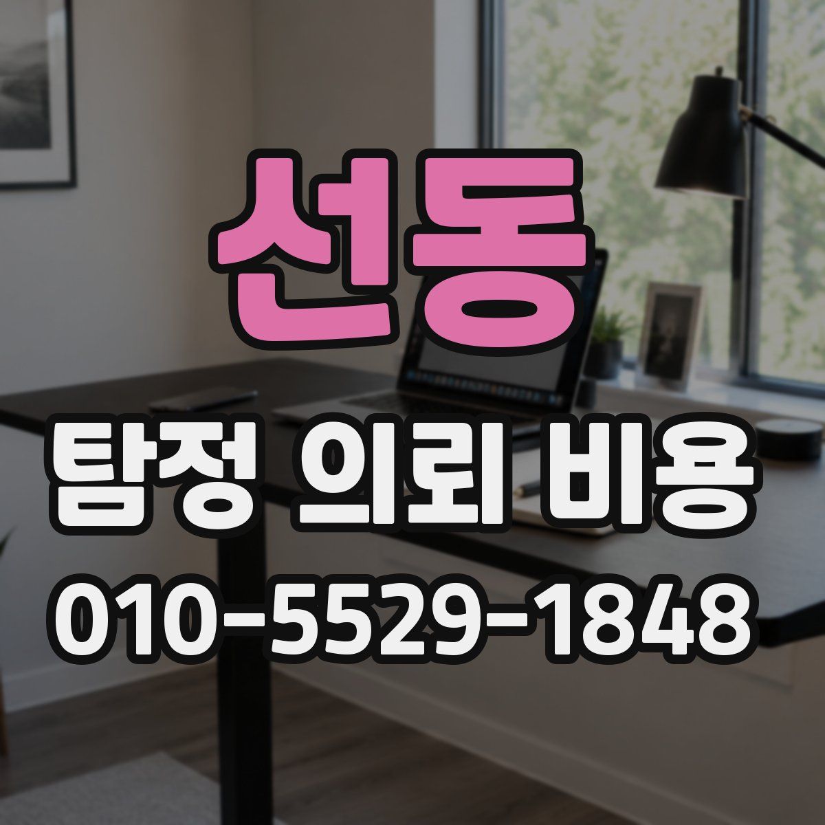 선동 탐정 의뢰 비용