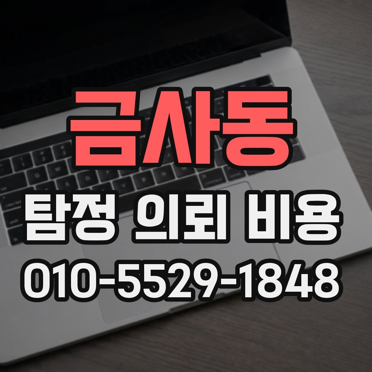금사동 탐정 의뢰 비용