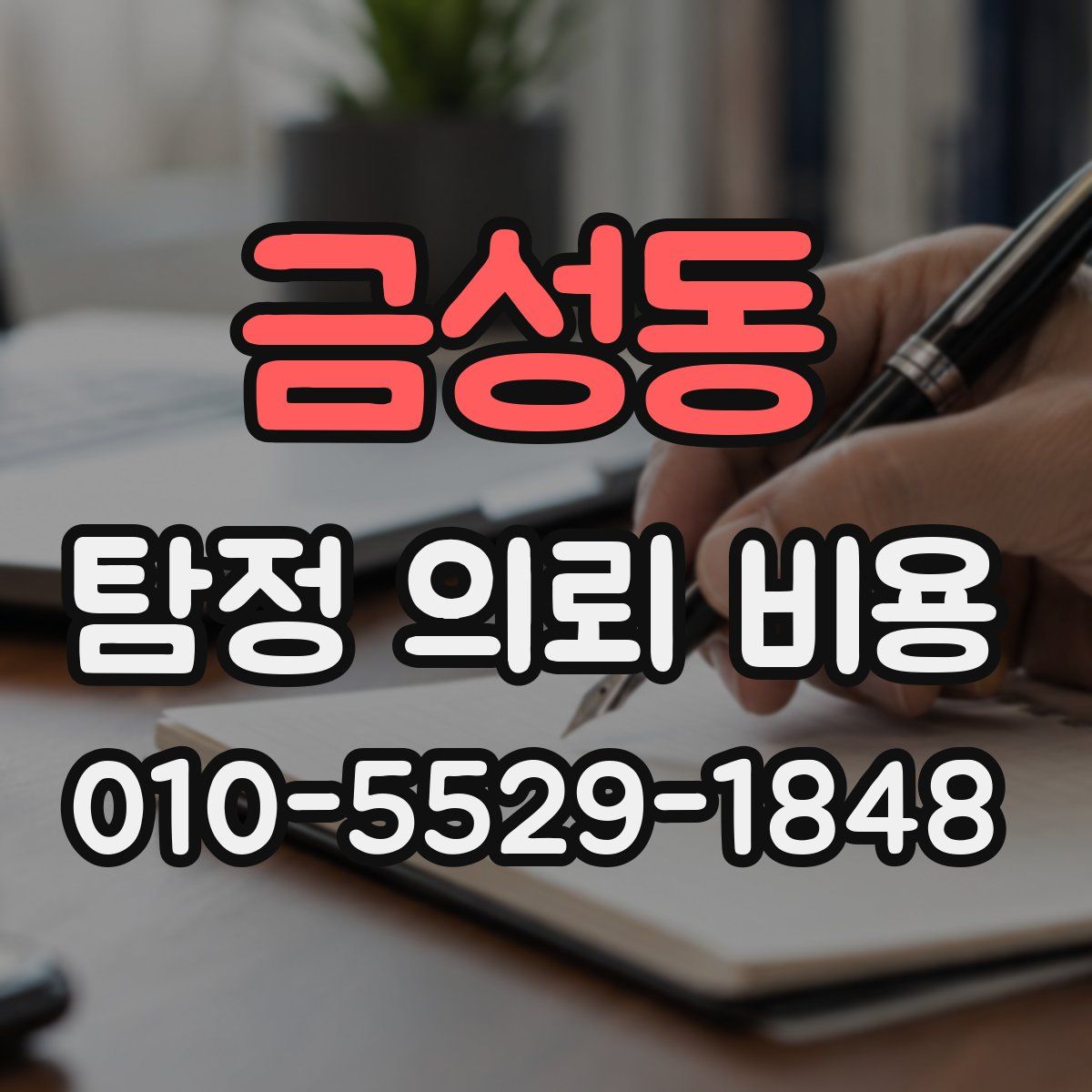 금성동 탐정 의뢰 비용