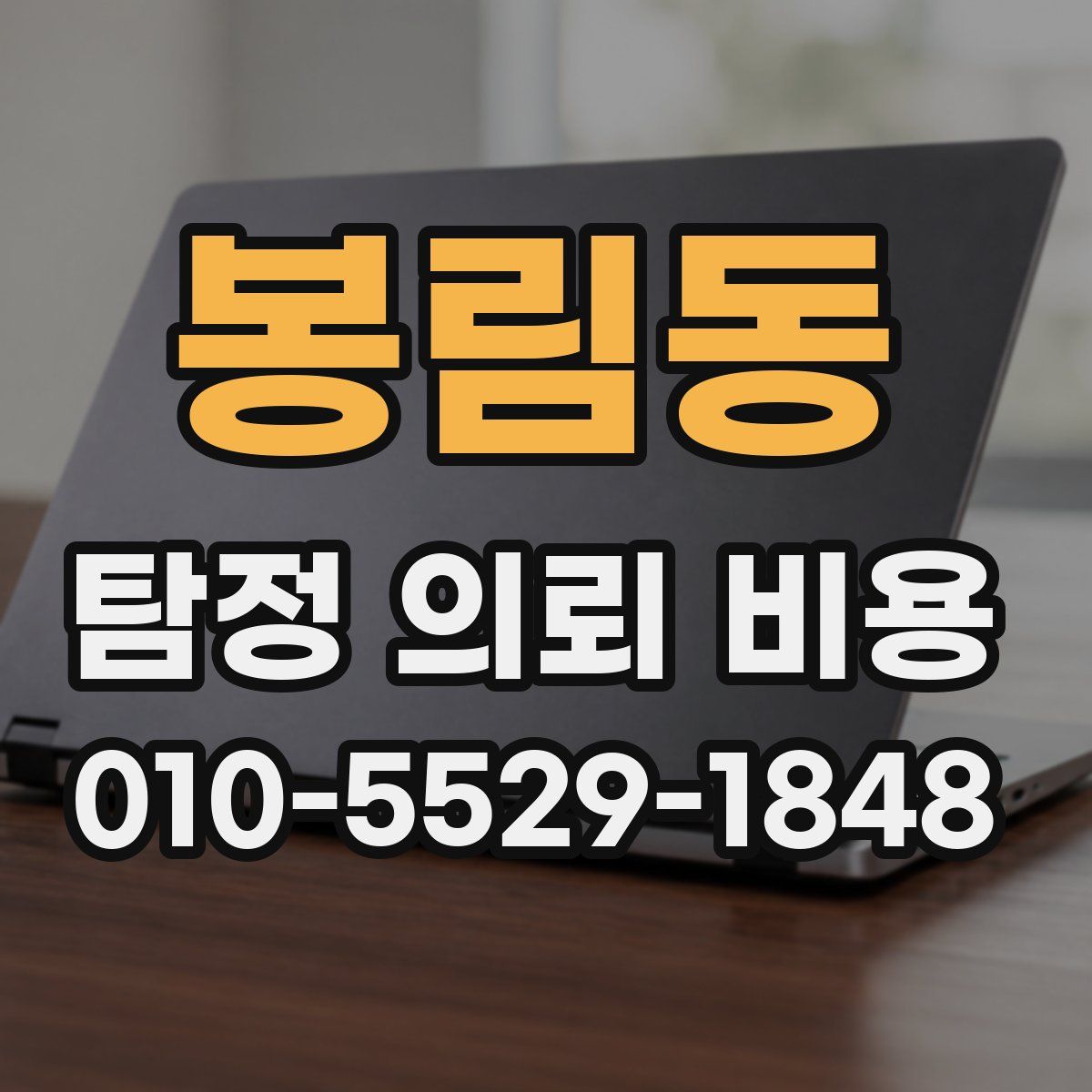 봉림동 탐정 의뢰 비용