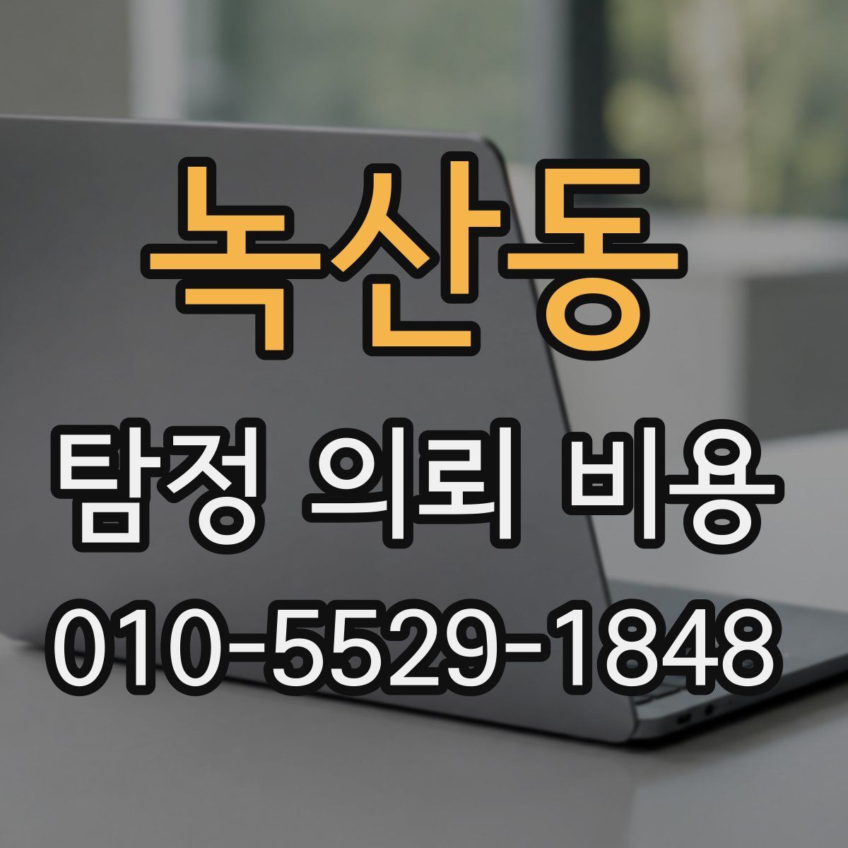 녹산동 탐정 의뢰 비용