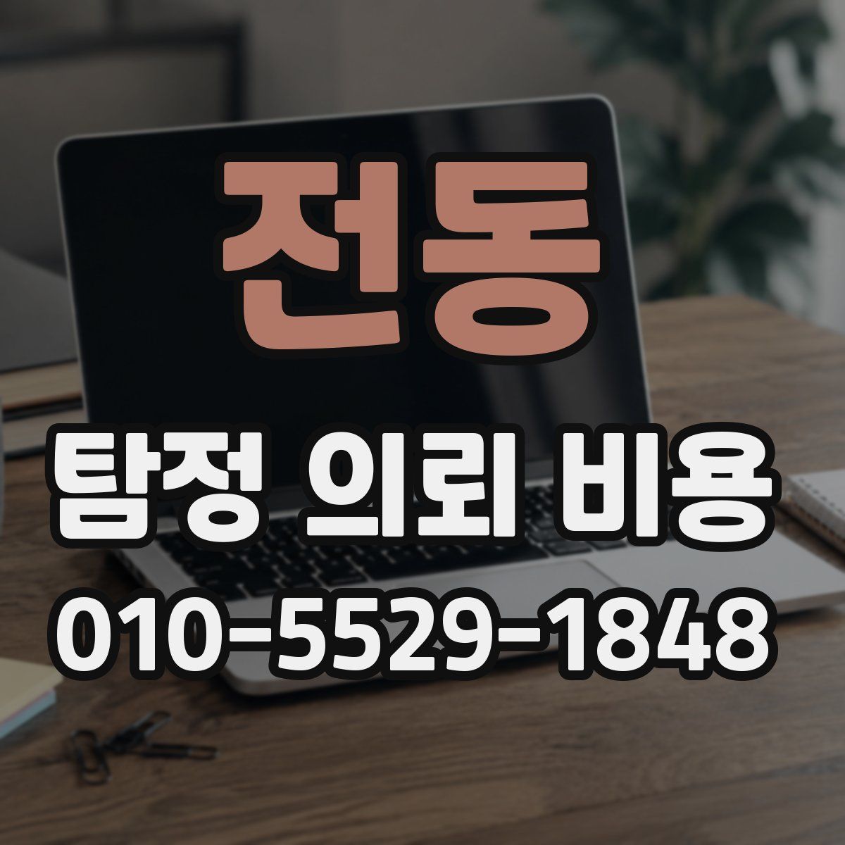 전동 탐정 의뢰 비용