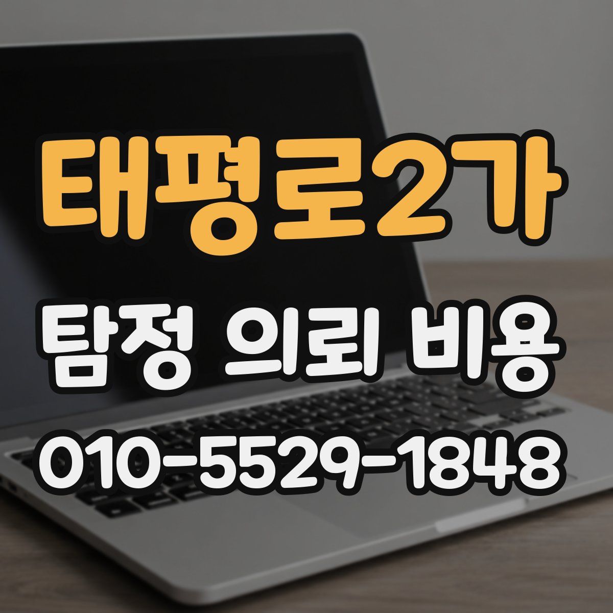 태평로2가 탐정 의뢰 비용