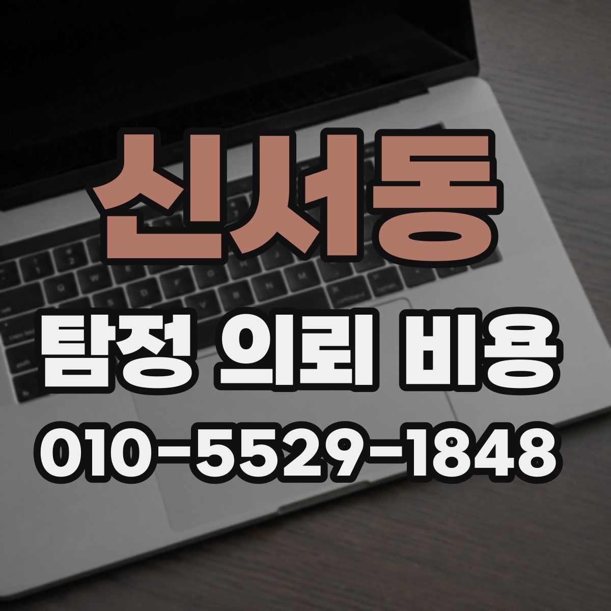 신서동 탐정 의뢰 비용