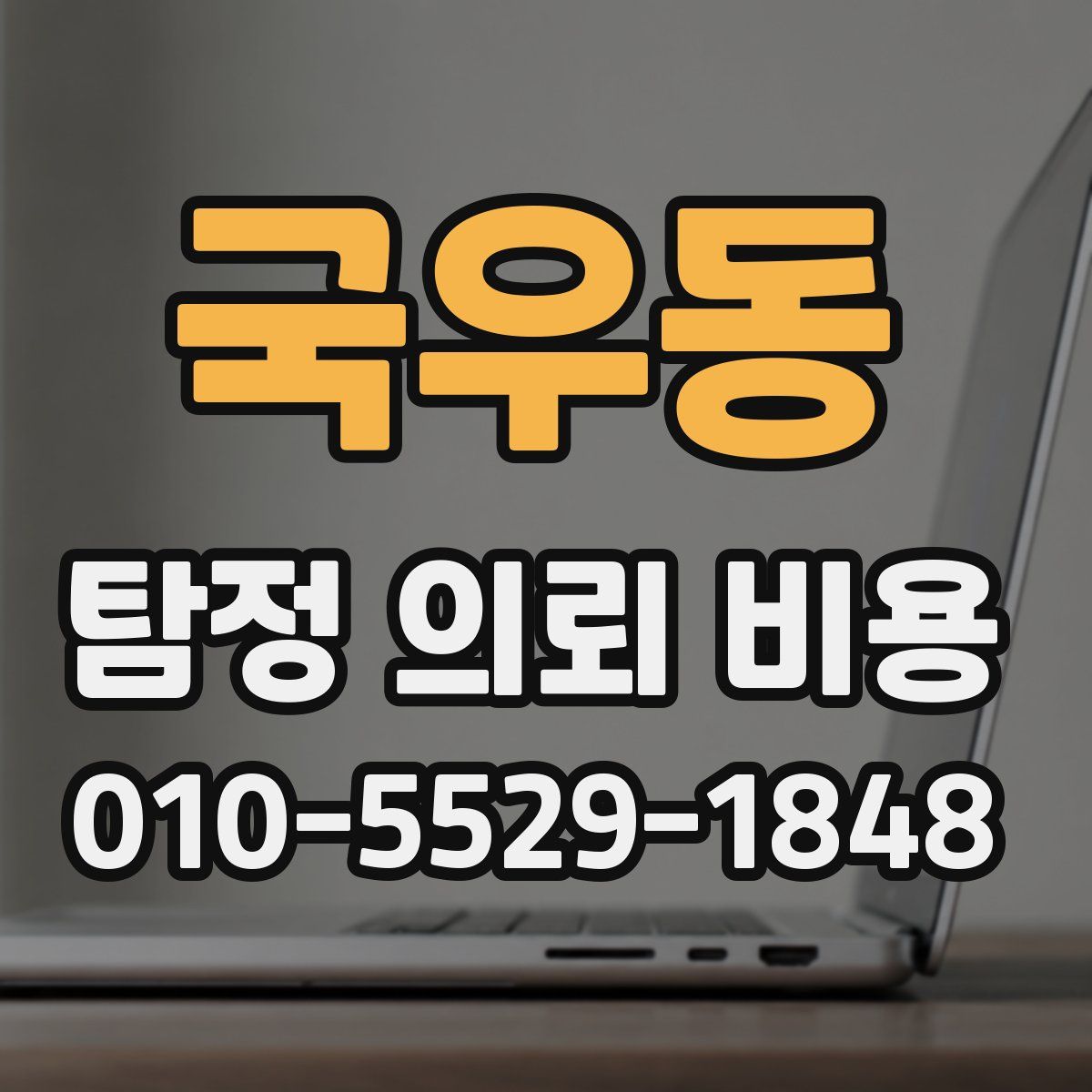 국우동 탐정 의뢰 비용