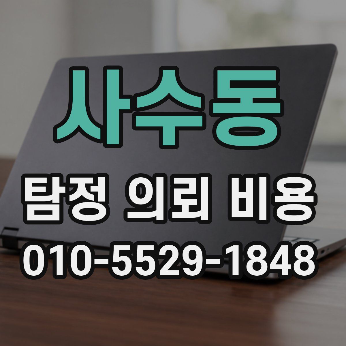 사수동 탐정 의뢰 비용