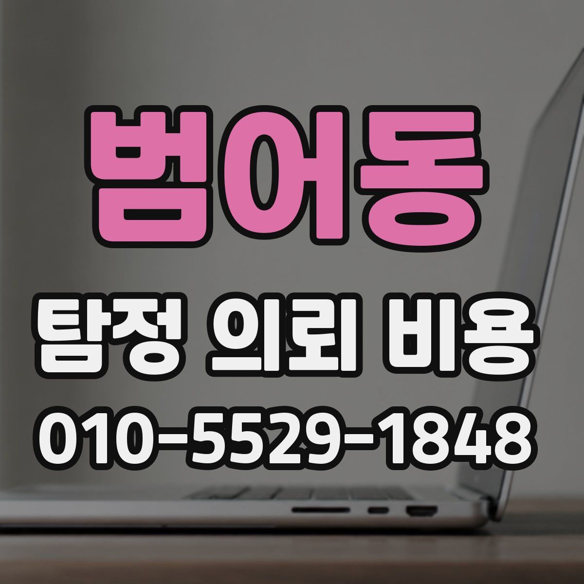 범어동 탐정 의뢰 비용