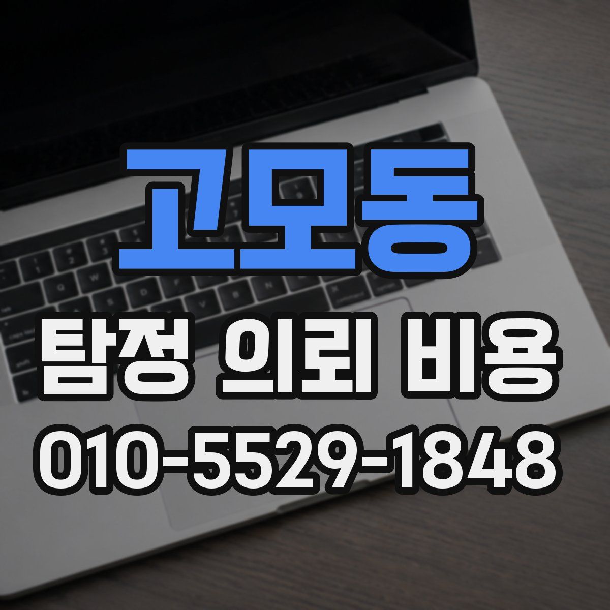 고모동 탐정 의뢰 비용