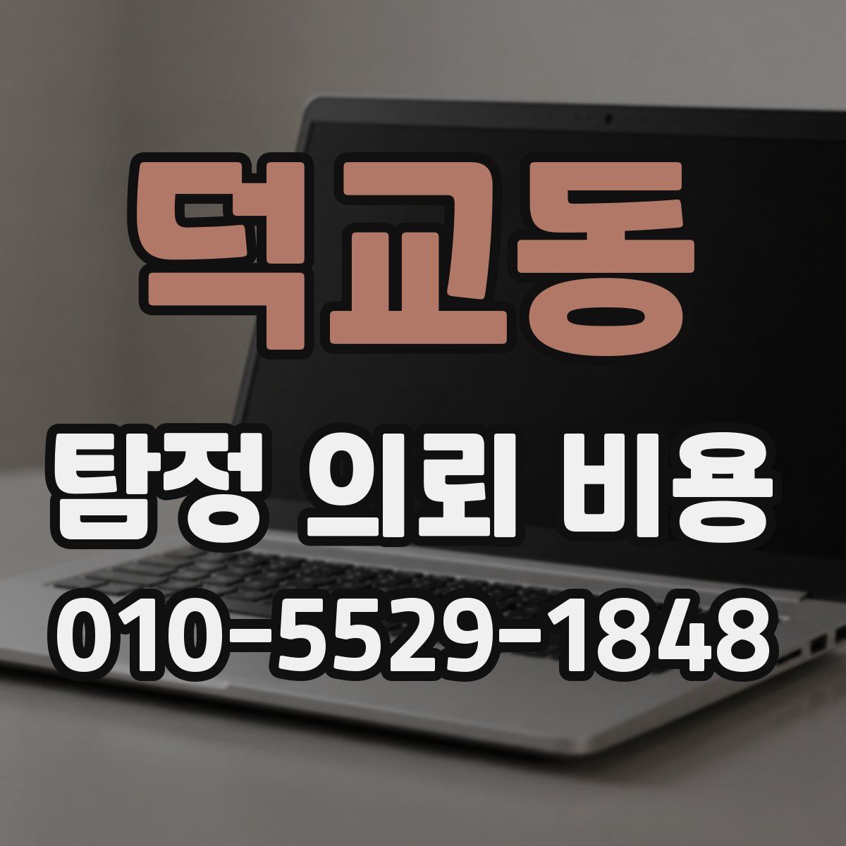 덕교동 탐정 의뢰 비용