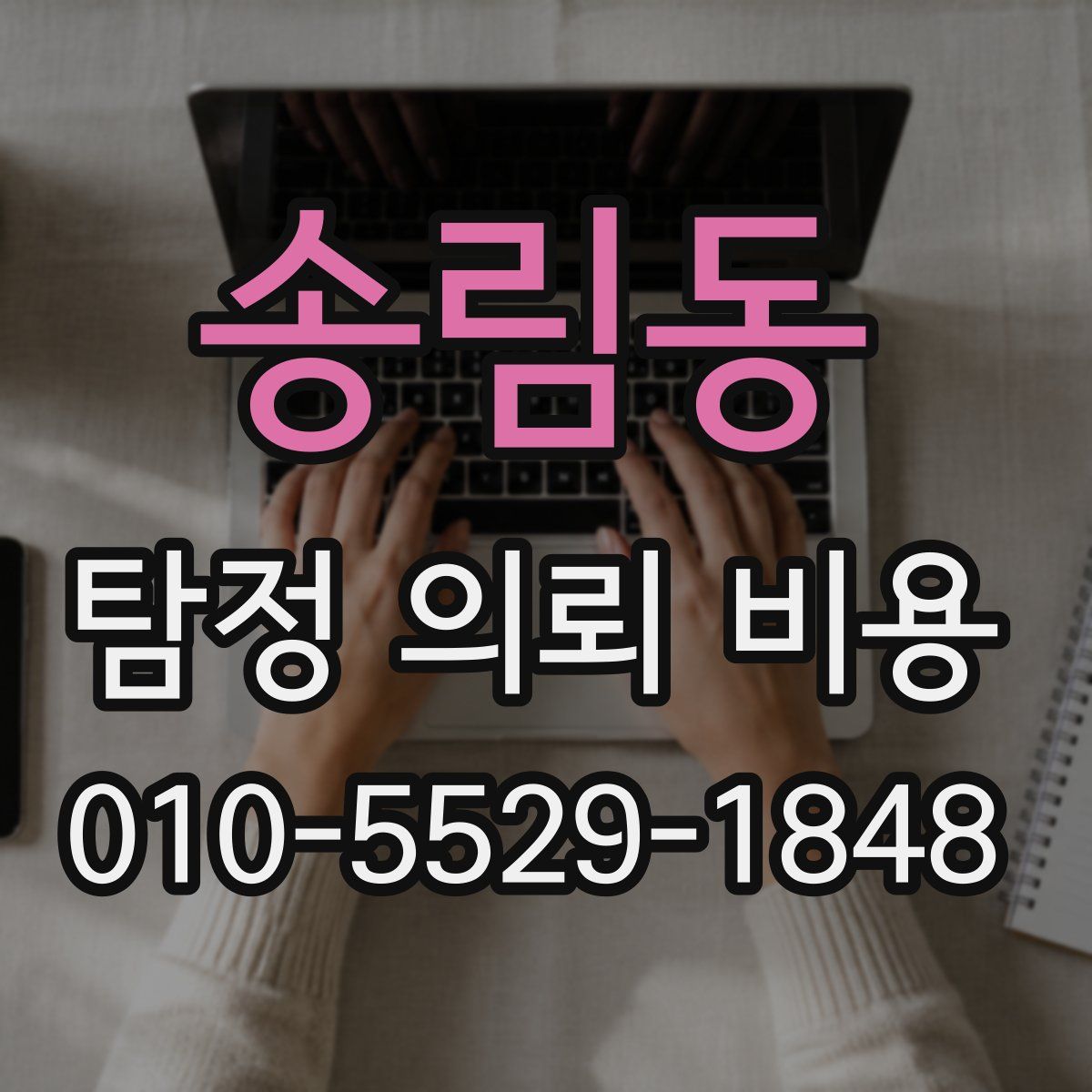 송림동 탐정 의뢰 비용