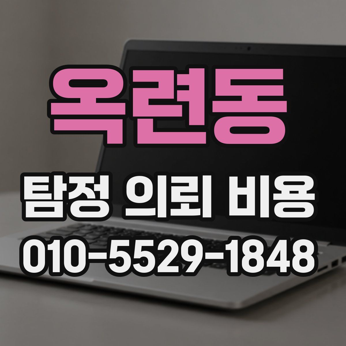 옥련동 탐정 의뢰 비용