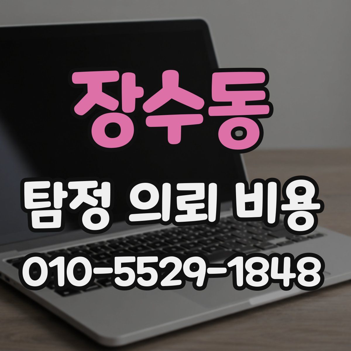 장수동 탐정 의뢰 비용