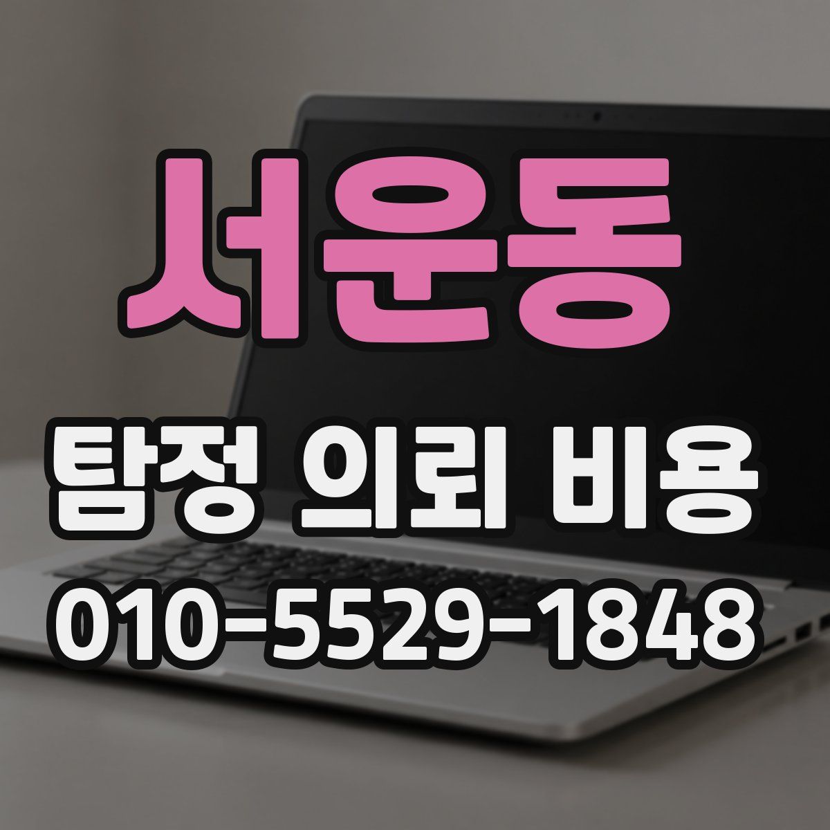 서운동 탐정 의뢰 비용