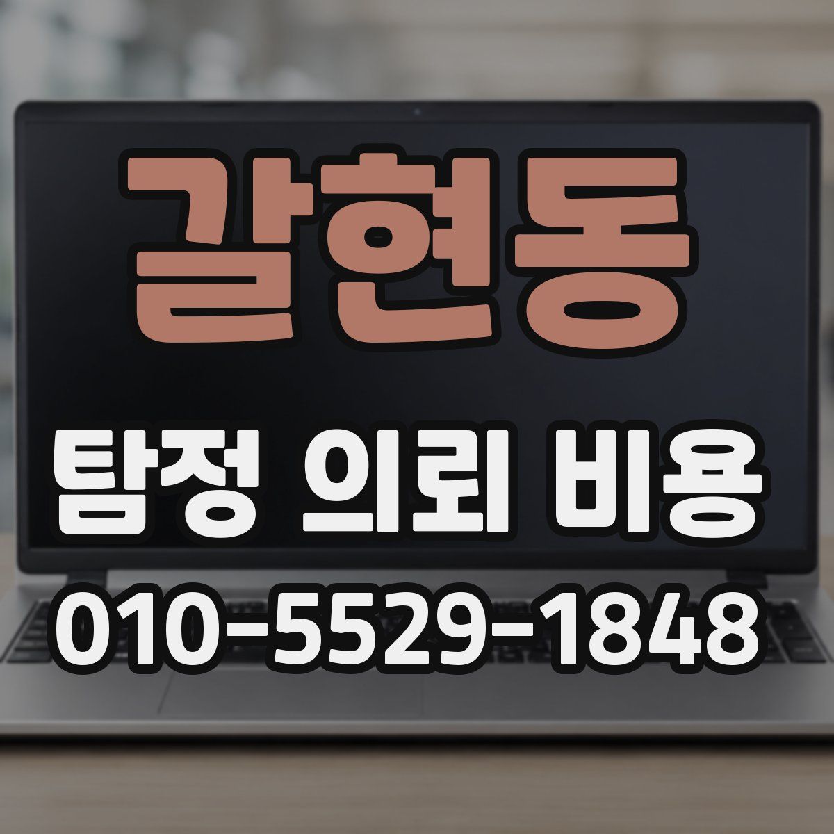 갈현동 탐정 의뢰 비용