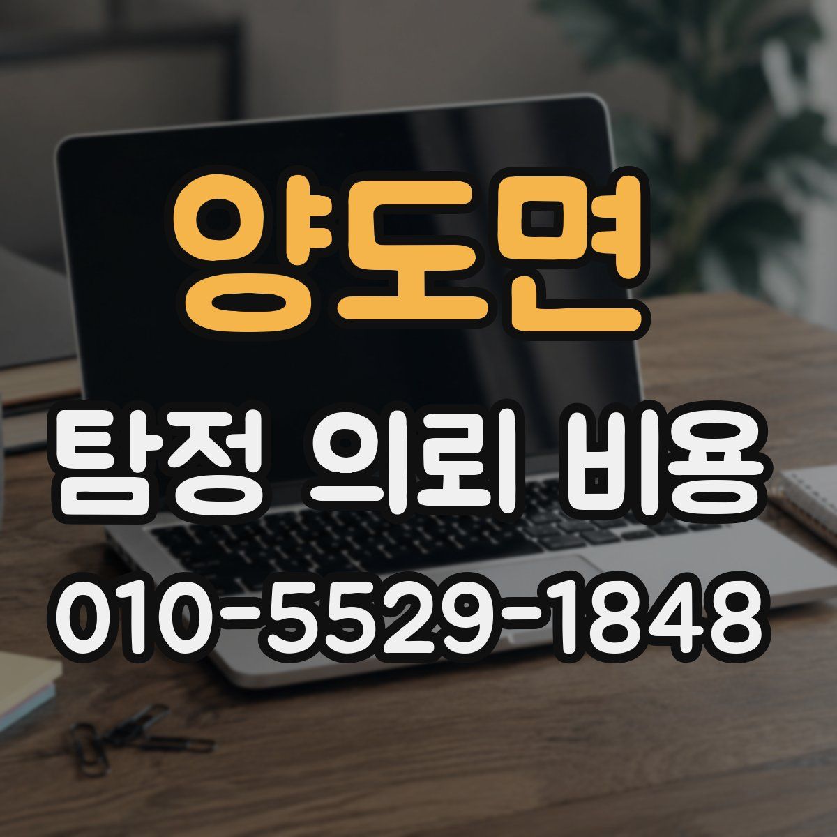 양도면 탐정 의뢰 비용