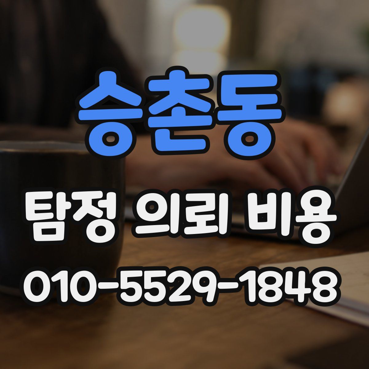 승촌동 탐정 의뢰 비용