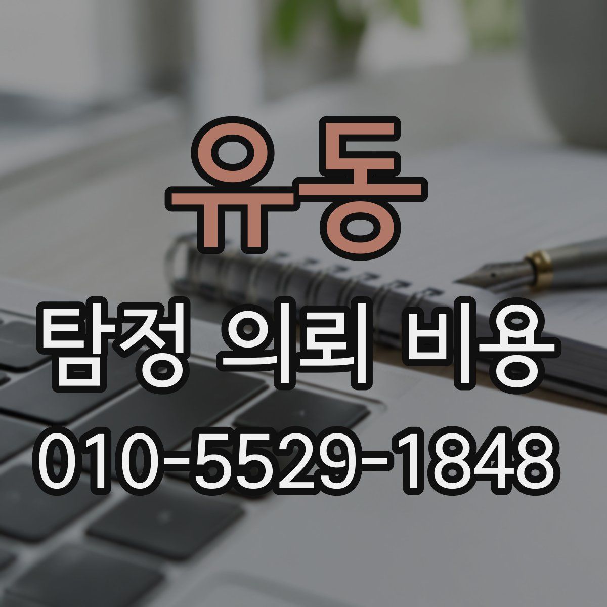 유동 탐정 의뢰 비용