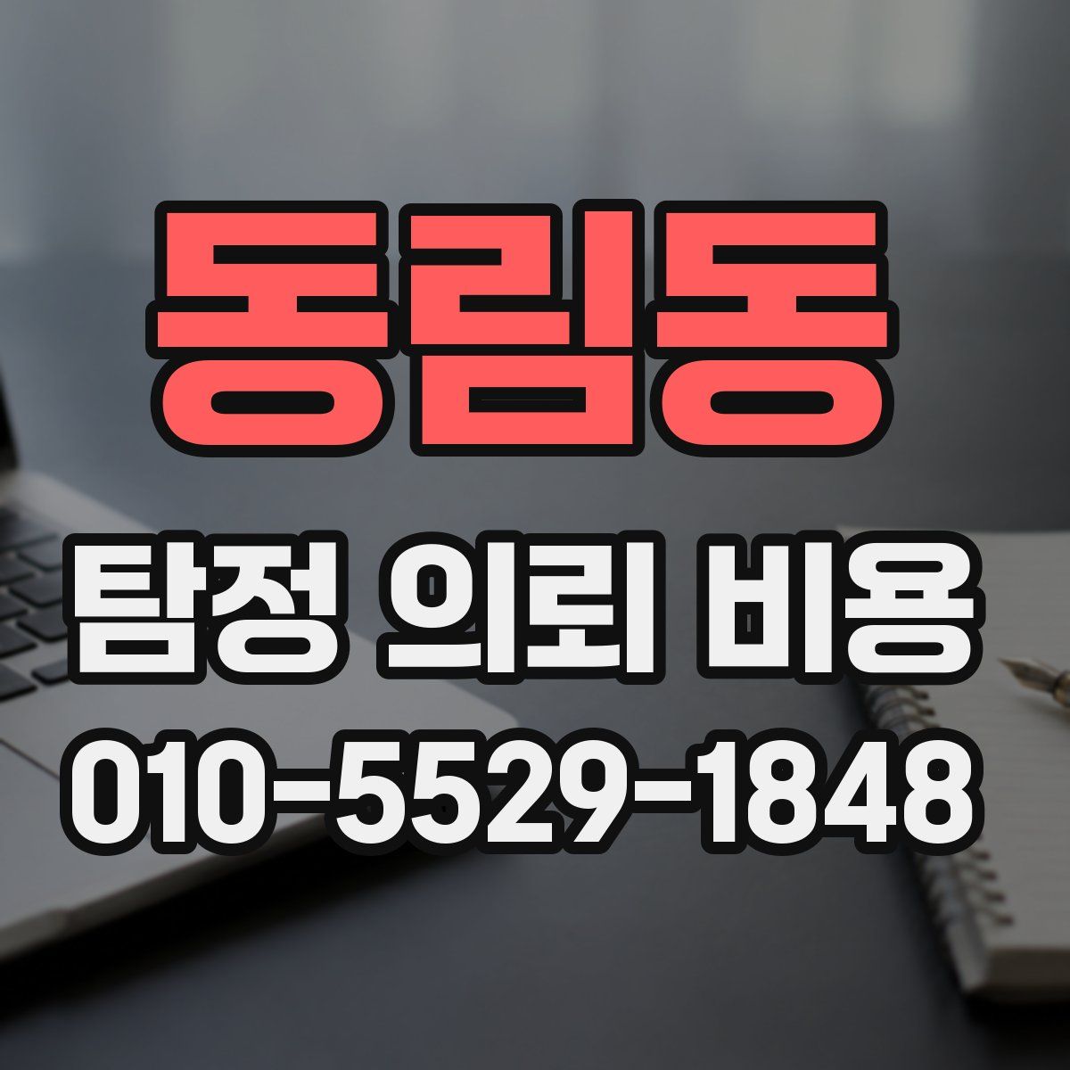 동림동 탐정 의뢰 비용