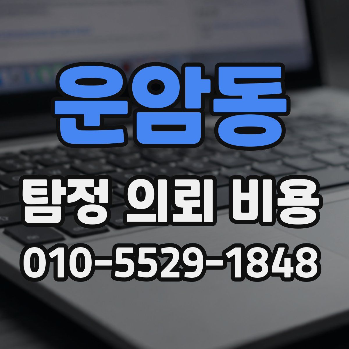 운암동 탐정 의뢰 비용