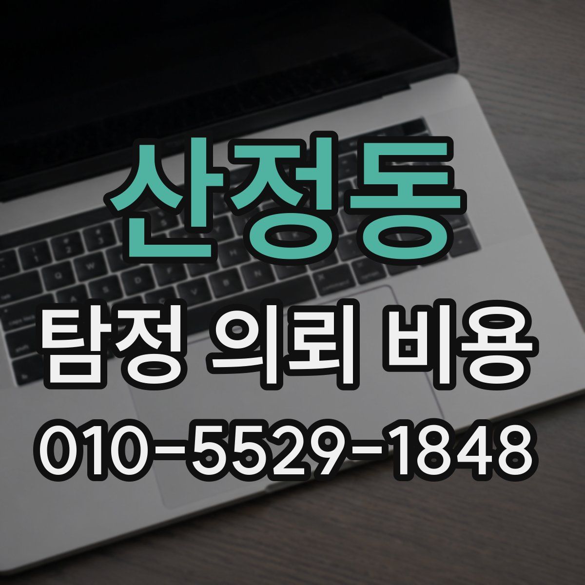 산정동 탐정 의뢰 비용