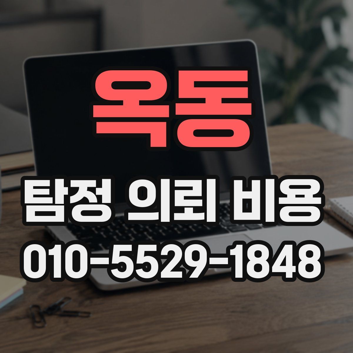 옥동 탐정 의뢰 비용
