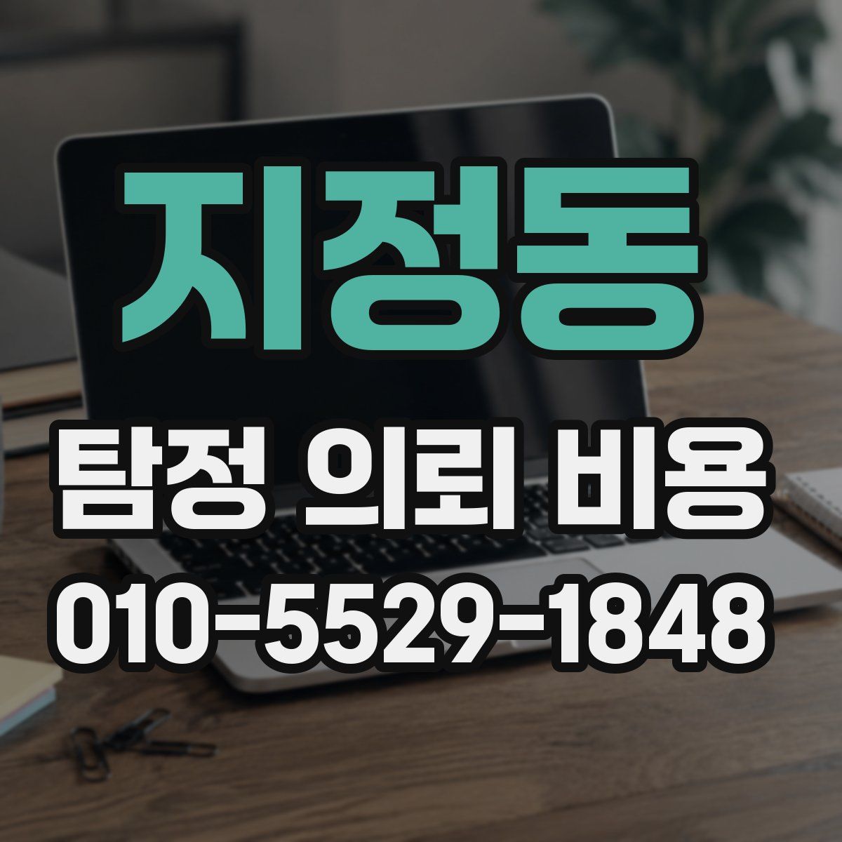 지정동 탐정 의뢰 비용