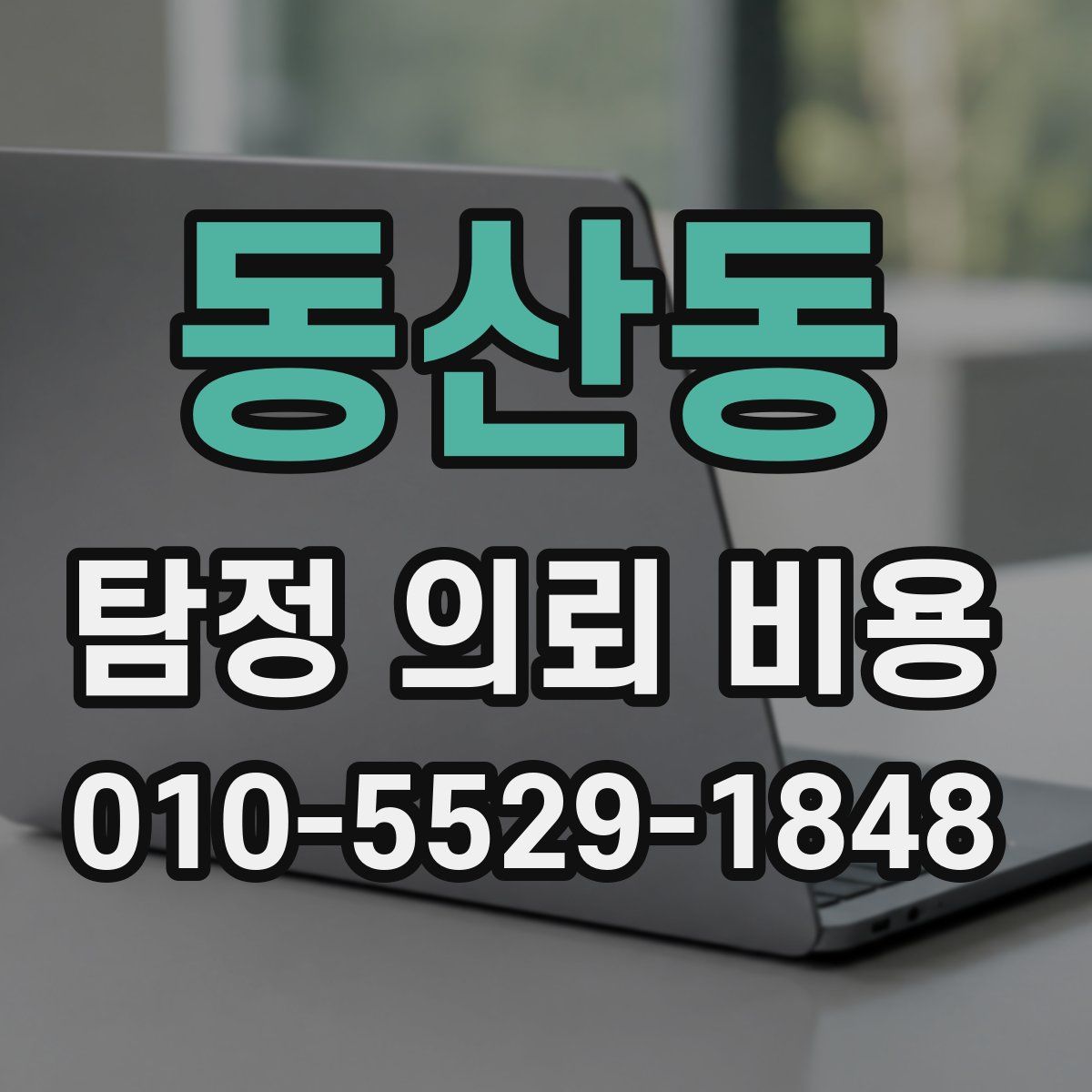 동산동 탐정 의뢰 비용