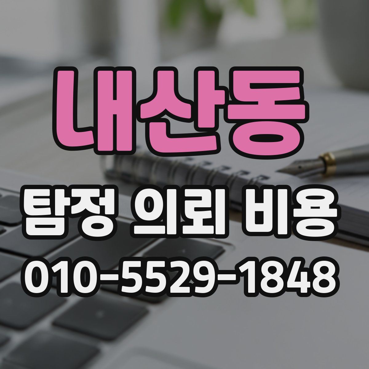내산동 탐정 의뢰 비용