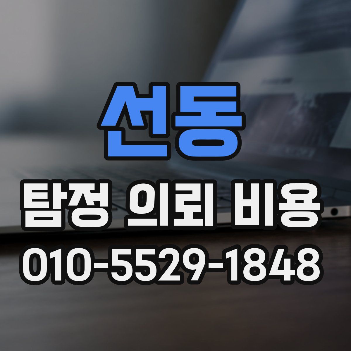 선동 탐정 의뢰 비용