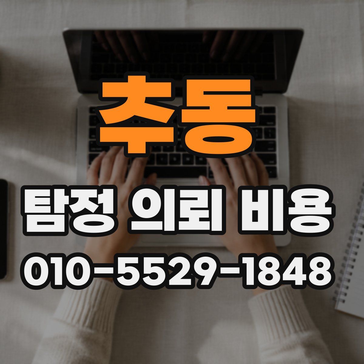 추동 탐정 의뢰 비용