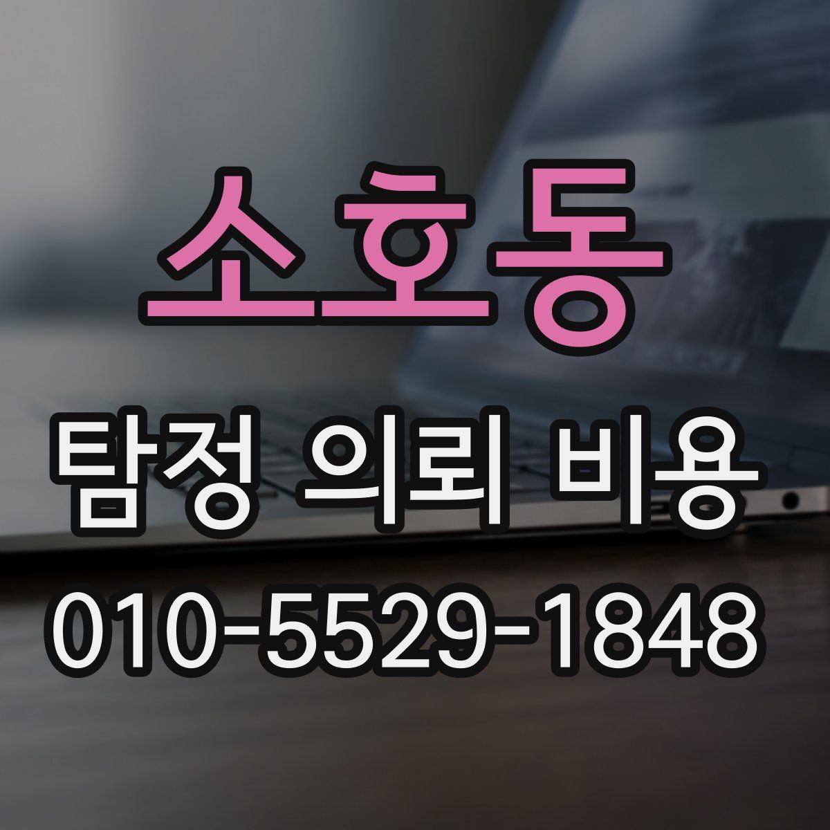 소호동 탐정 의뢰 비용