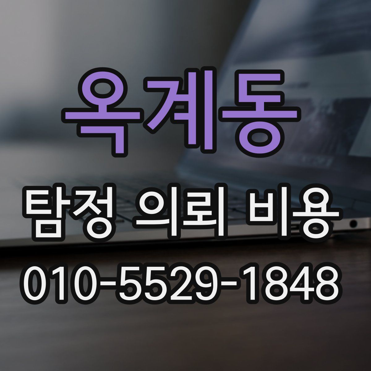 옥계동 탐정 의뢰 비용
