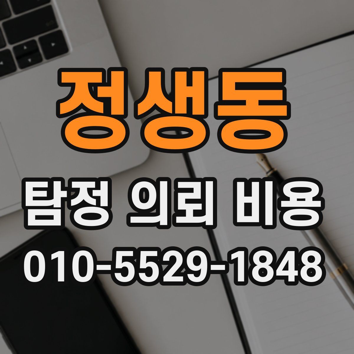 정생동 탐정 의뢰 비용