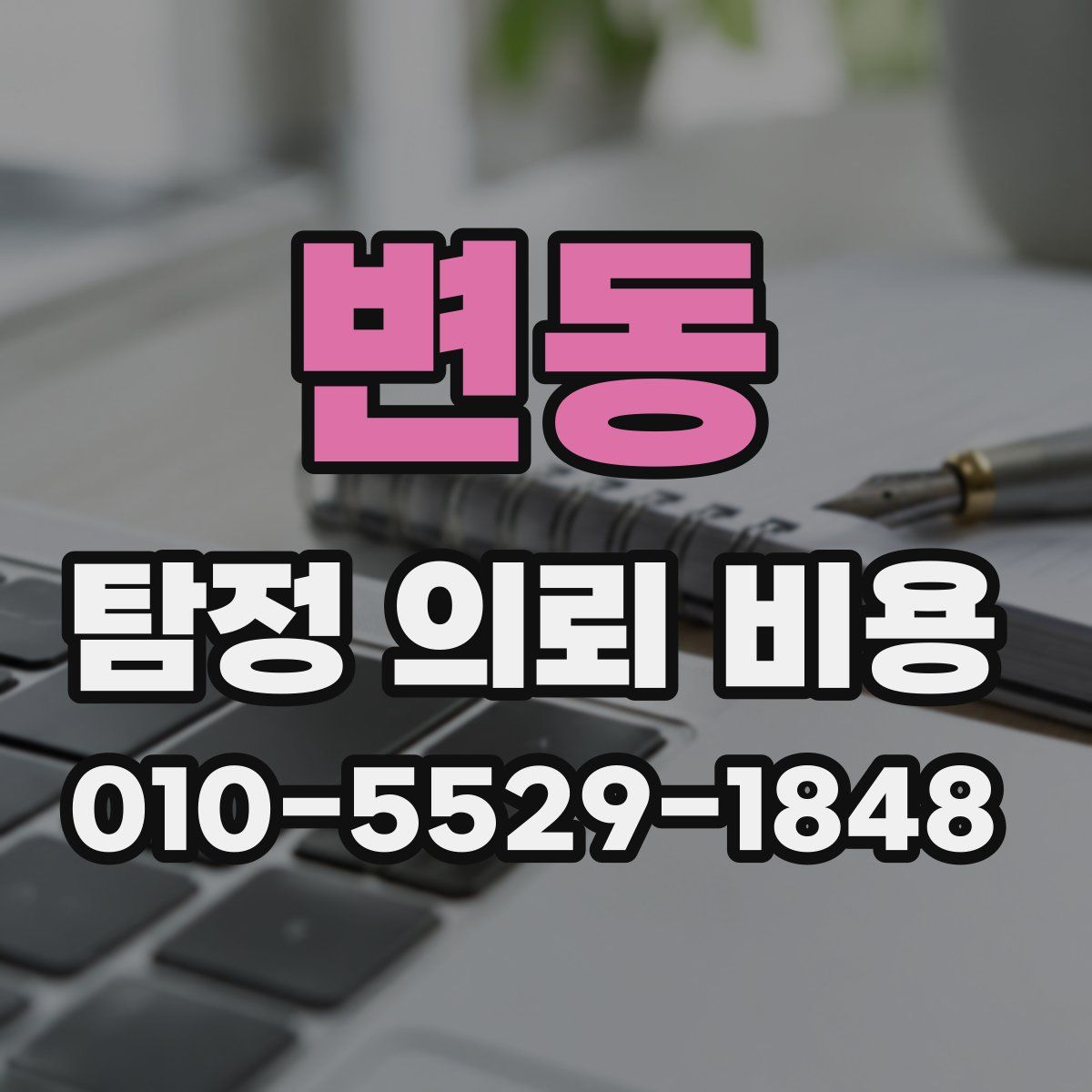 변동 탐정 의뢰 비용