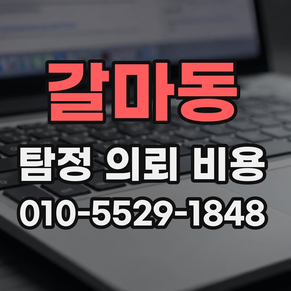 갈마동 탐정 의뢰 비용