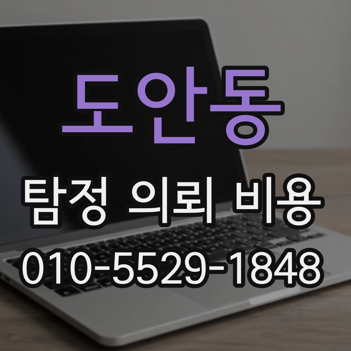 도안동 탐정 의뢰 비용