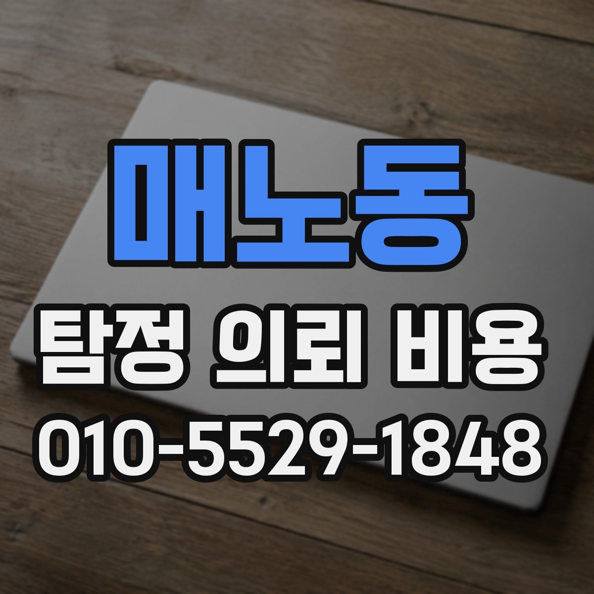 매노동 탐정 의뢰 비용