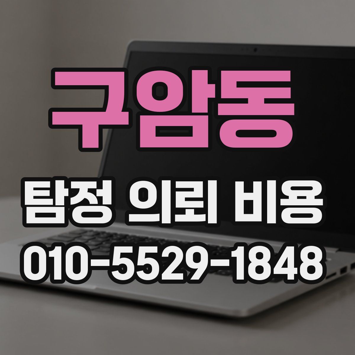 구암동 탐정 의뢰 비용