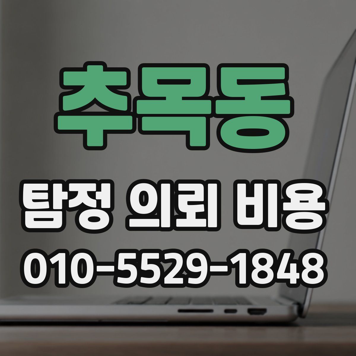 추목동 탐정 의뢰 비용
