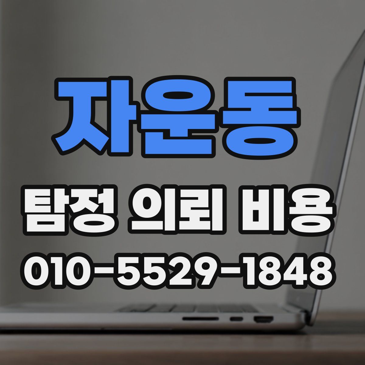 자운동 탐정 의뢰 비용