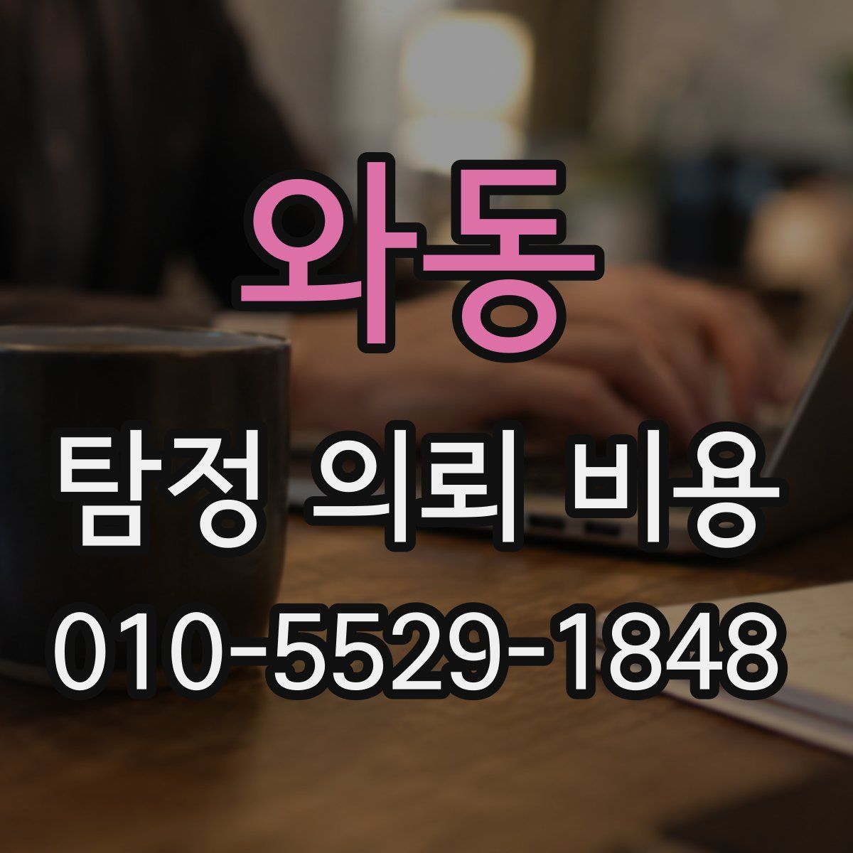 와동 탐정 의뢰 비용