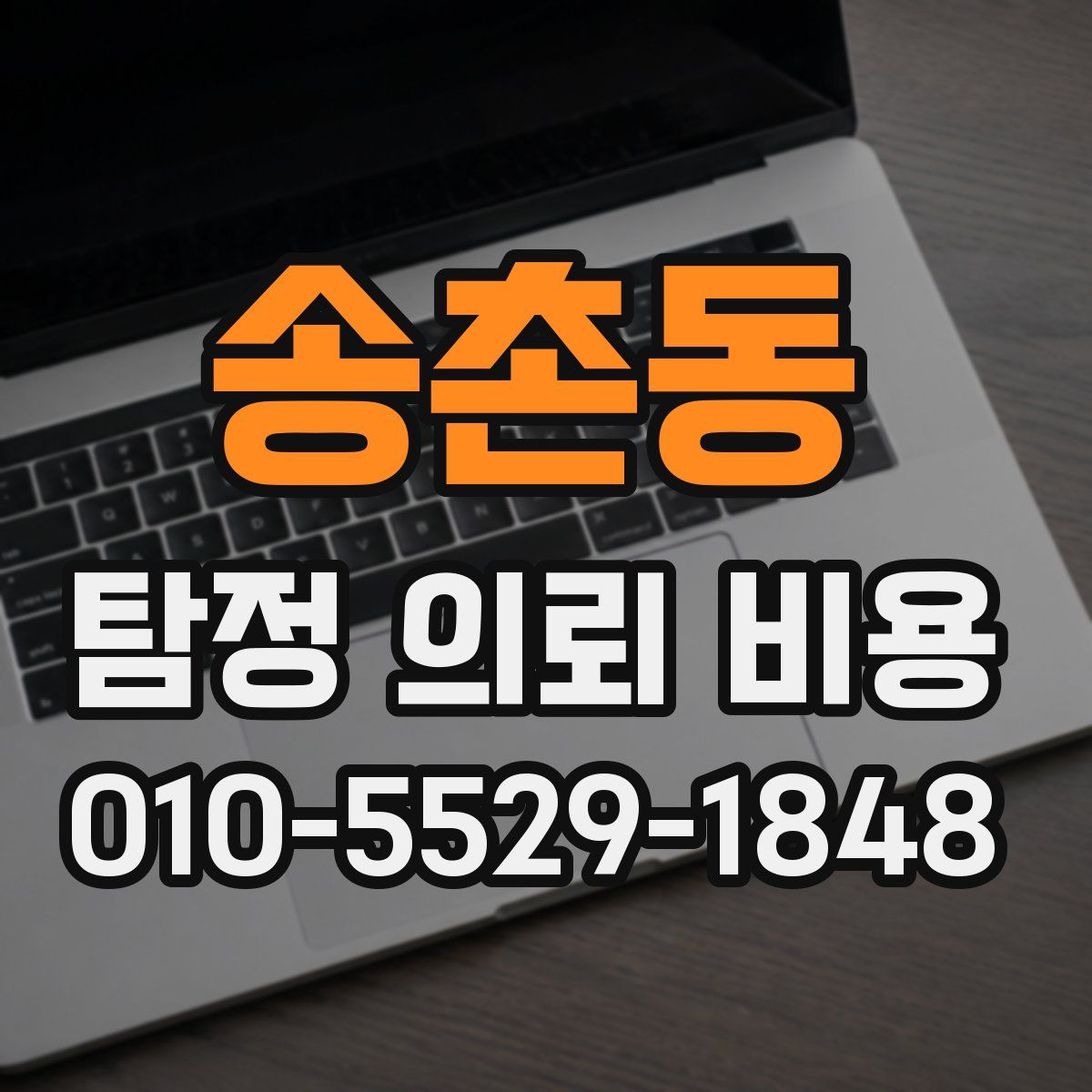 송촌동 탐정 의뢰 비용