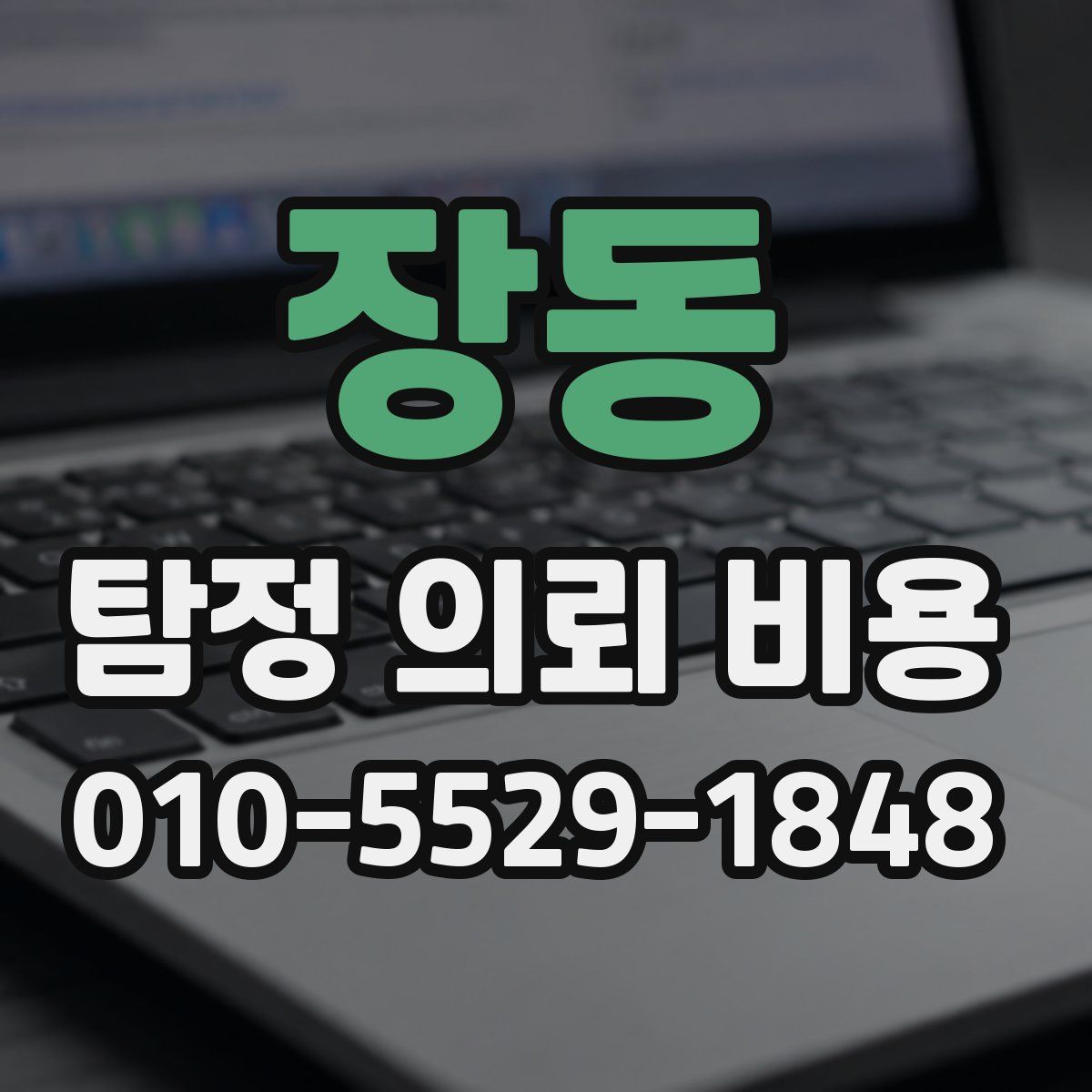 장동 탐정 의뢰 비용