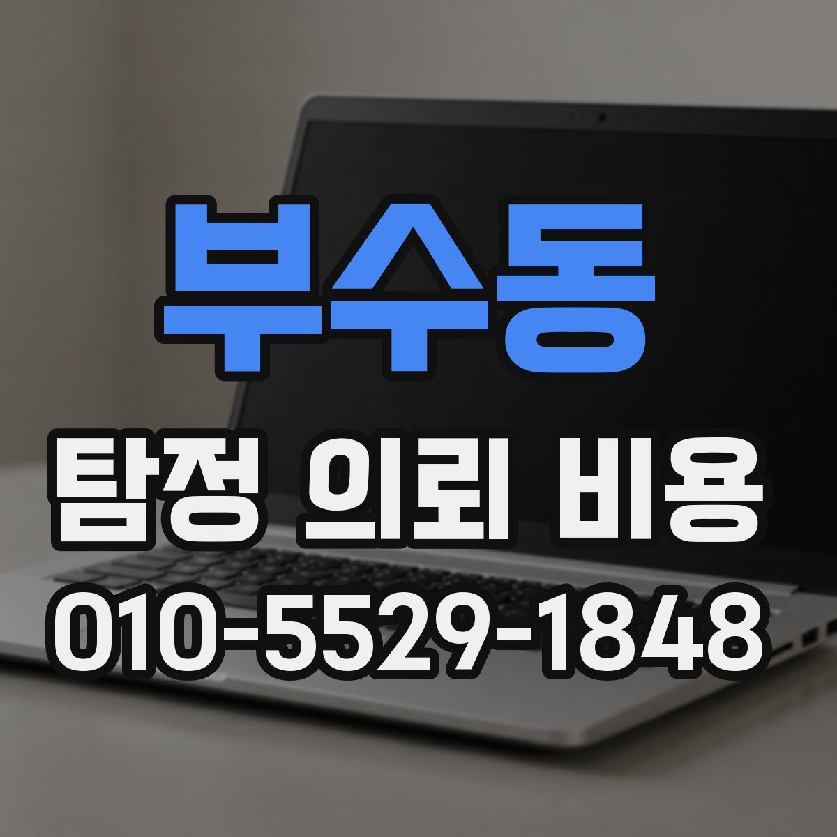 부수동 탐정 의뢰 비용