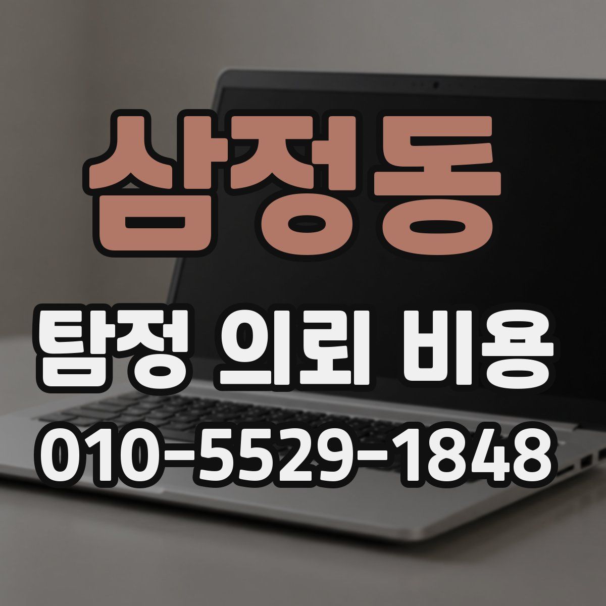 삼정동 탐정 의뢰 비용