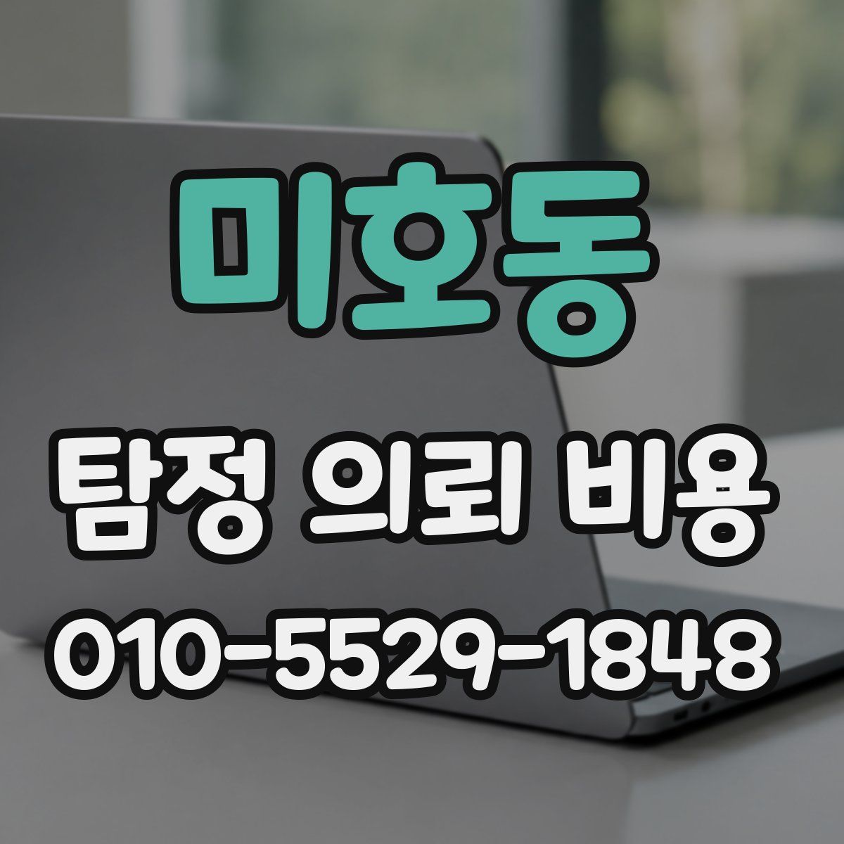 미호동 탐정 의뢰 비용